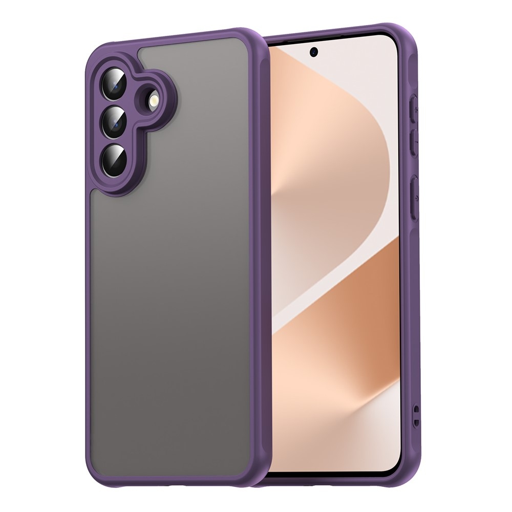 Proof gélový obal s pevným chrbtom na Samsung Galaxy A57 5G - fialový