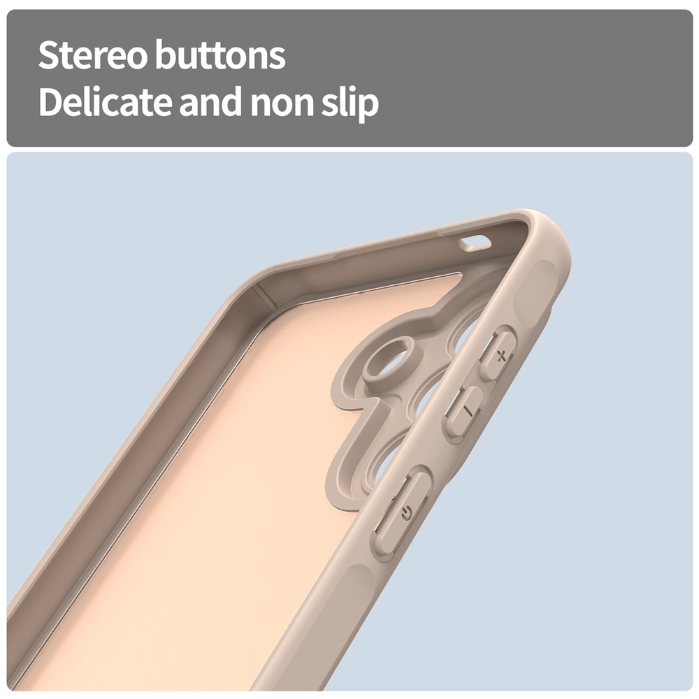 Proof gélový obal s pevným chrbtom na Samsung Galaxy A57 5G - oranžový