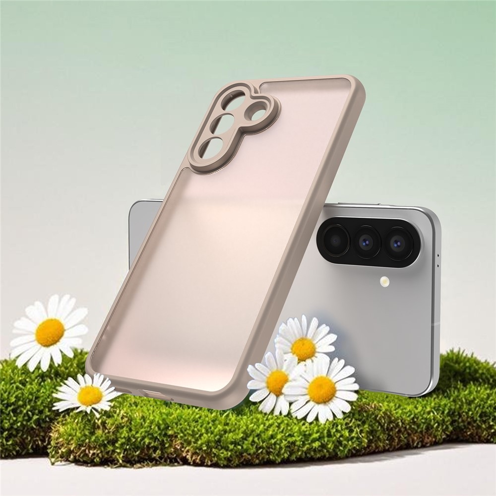 Proof gélový obal s pevným chrbtom na Samsung Galaxy A57 5G - oranžový