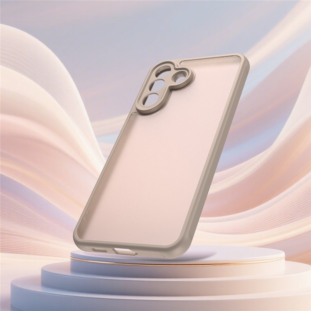 Proof gélový obal s pevným chrbtom na Samsung Galaxy A57 5G - oranžový