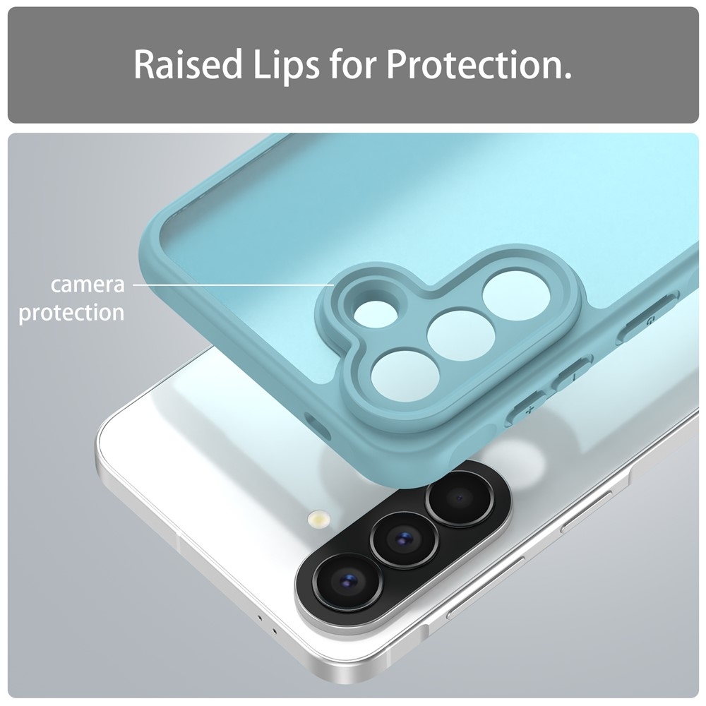 Proof gélový obal s pevným chrbtom na Samsung Galaxy A57 5G - svetlozelený