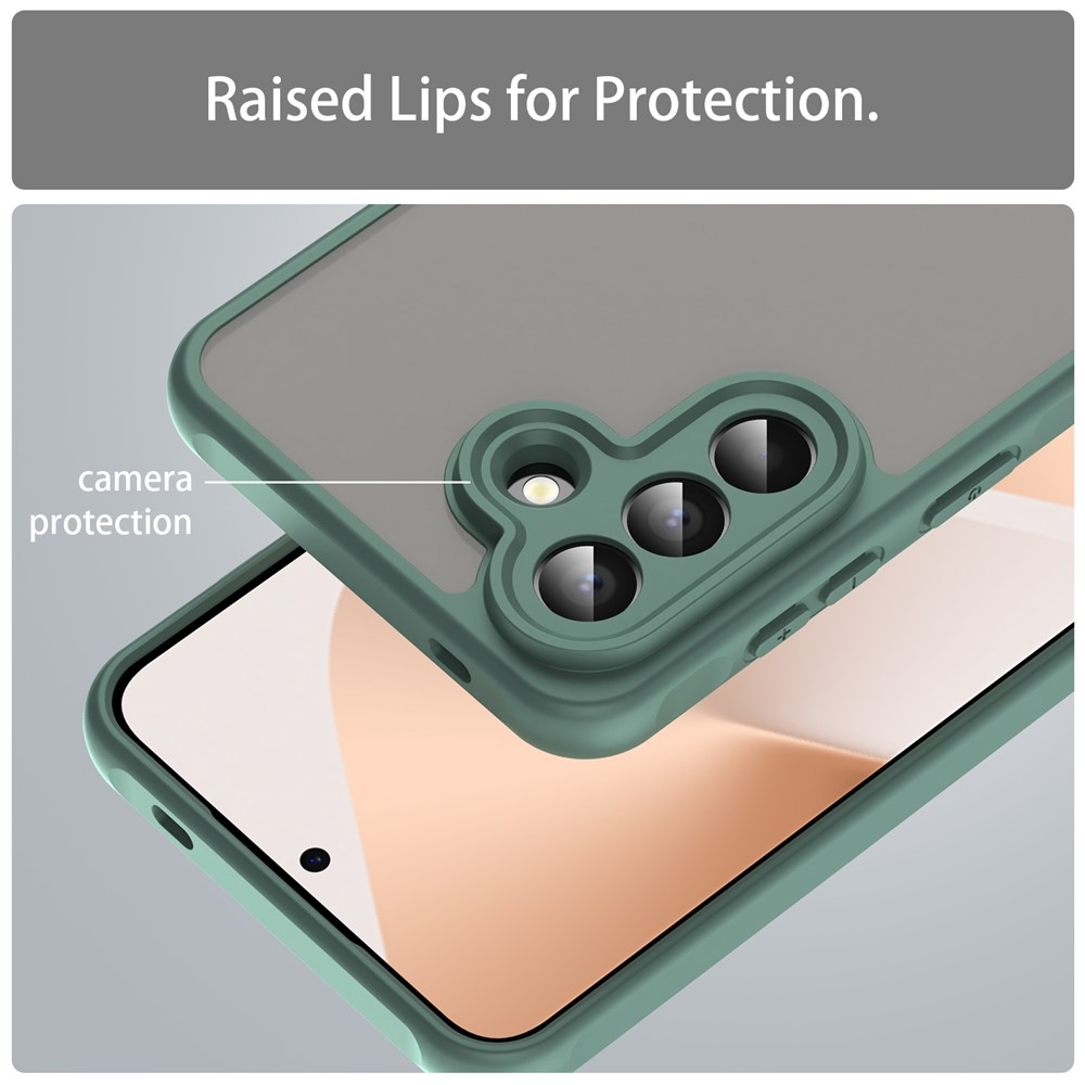 Proof gélový obal s pevným chrbtom na Samsung Galaxy A57 5G - zelený