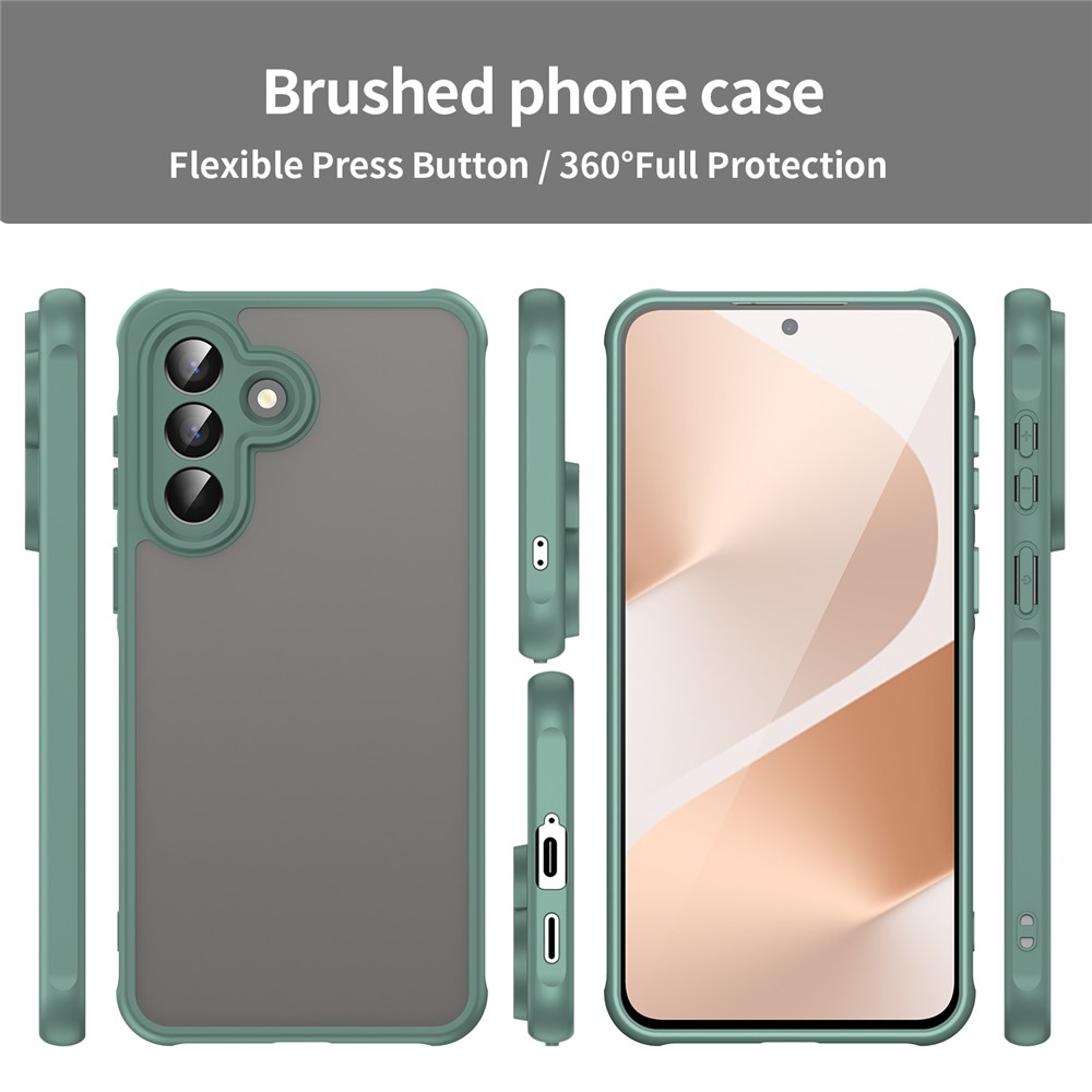 Proof gélový obal s pevným chrbtom na Samsung Galaxy A57 5G - zelený