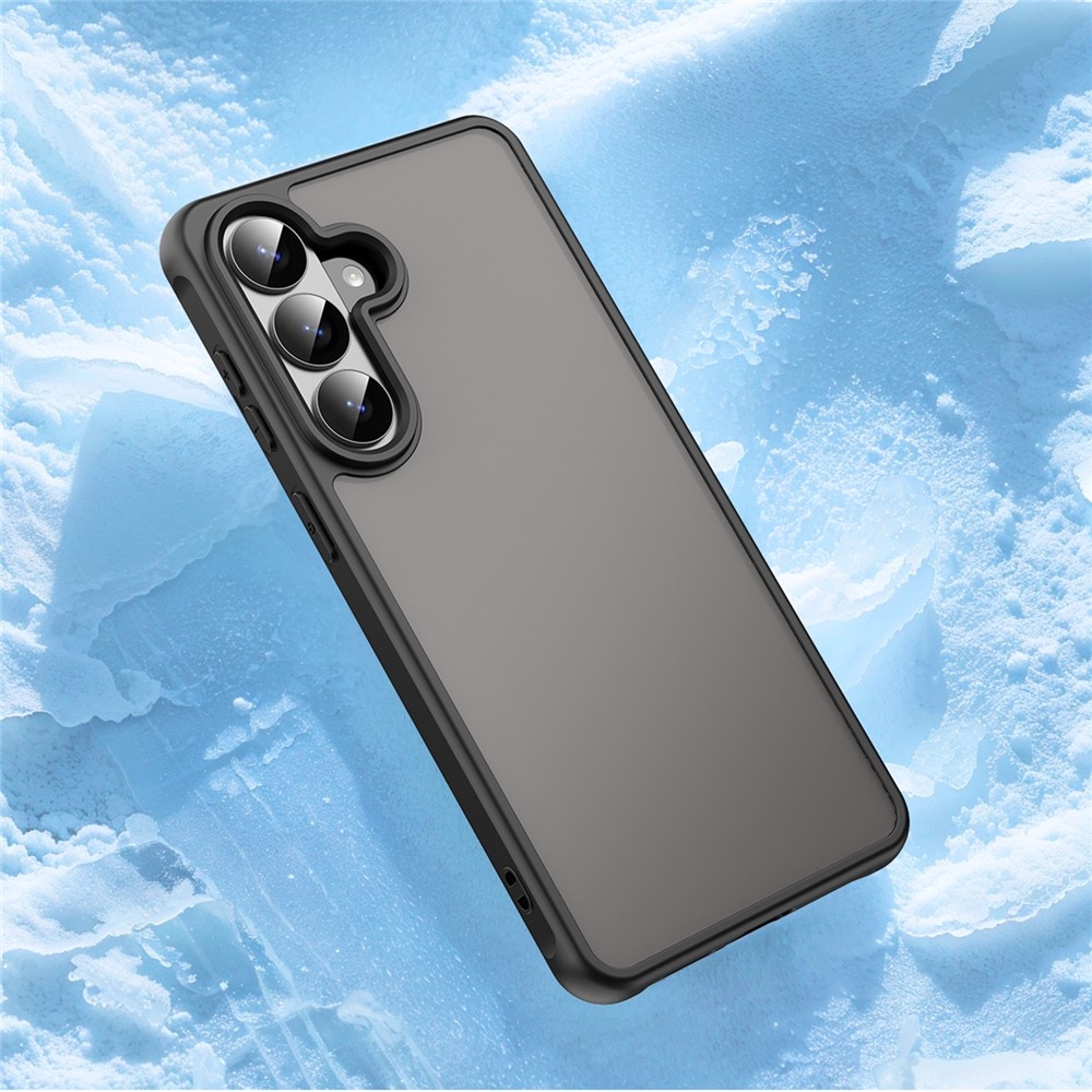 Proof gélový obal s pevným chrbtom na Samsung Galaxy S26 - čierny