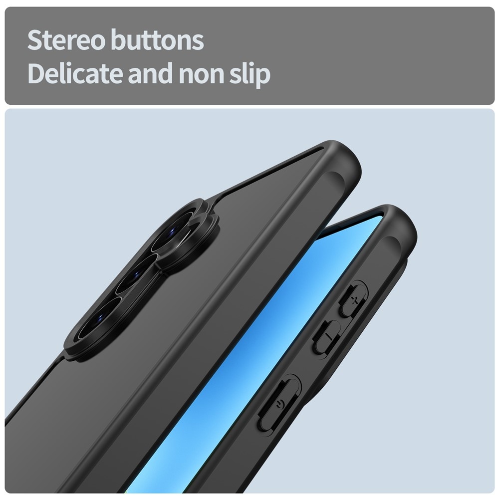 Proof gélový obal s pevným chrbtom na Samsung Galaxy S26 - čierny/čierny