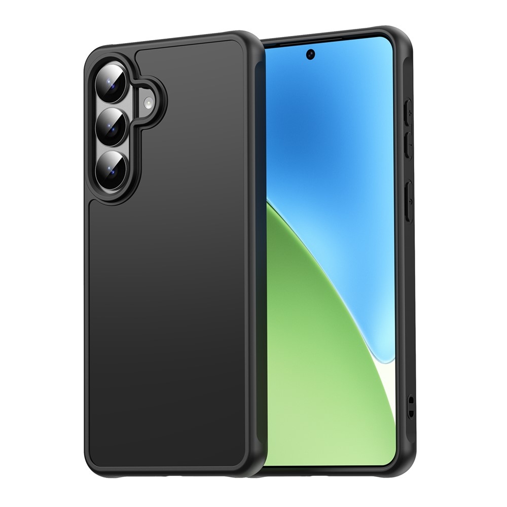 Proof gélový obal s pevným chrbtom na Samsung Galaxy S26 - čierny/čierny