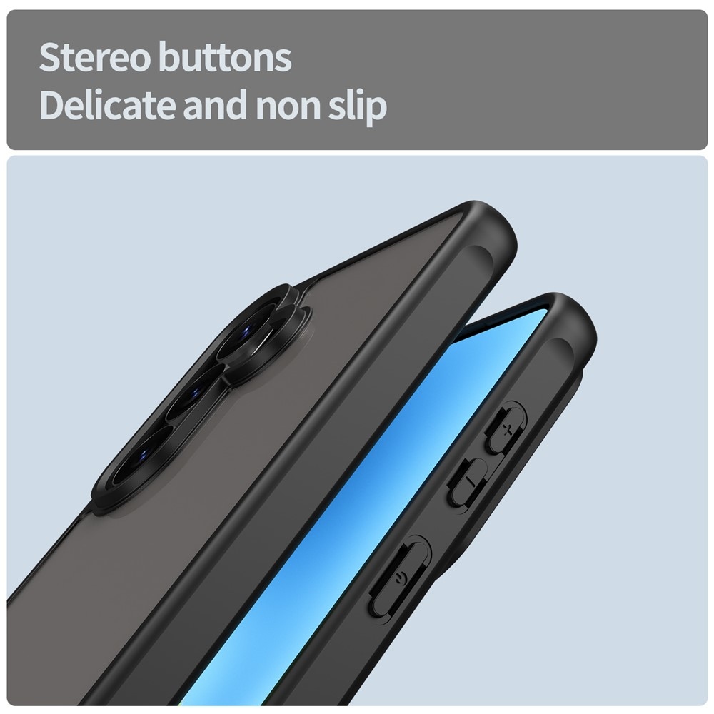 Proof gélový obal s pevným chrbtom na Samsung Galaxy S26 - čierny