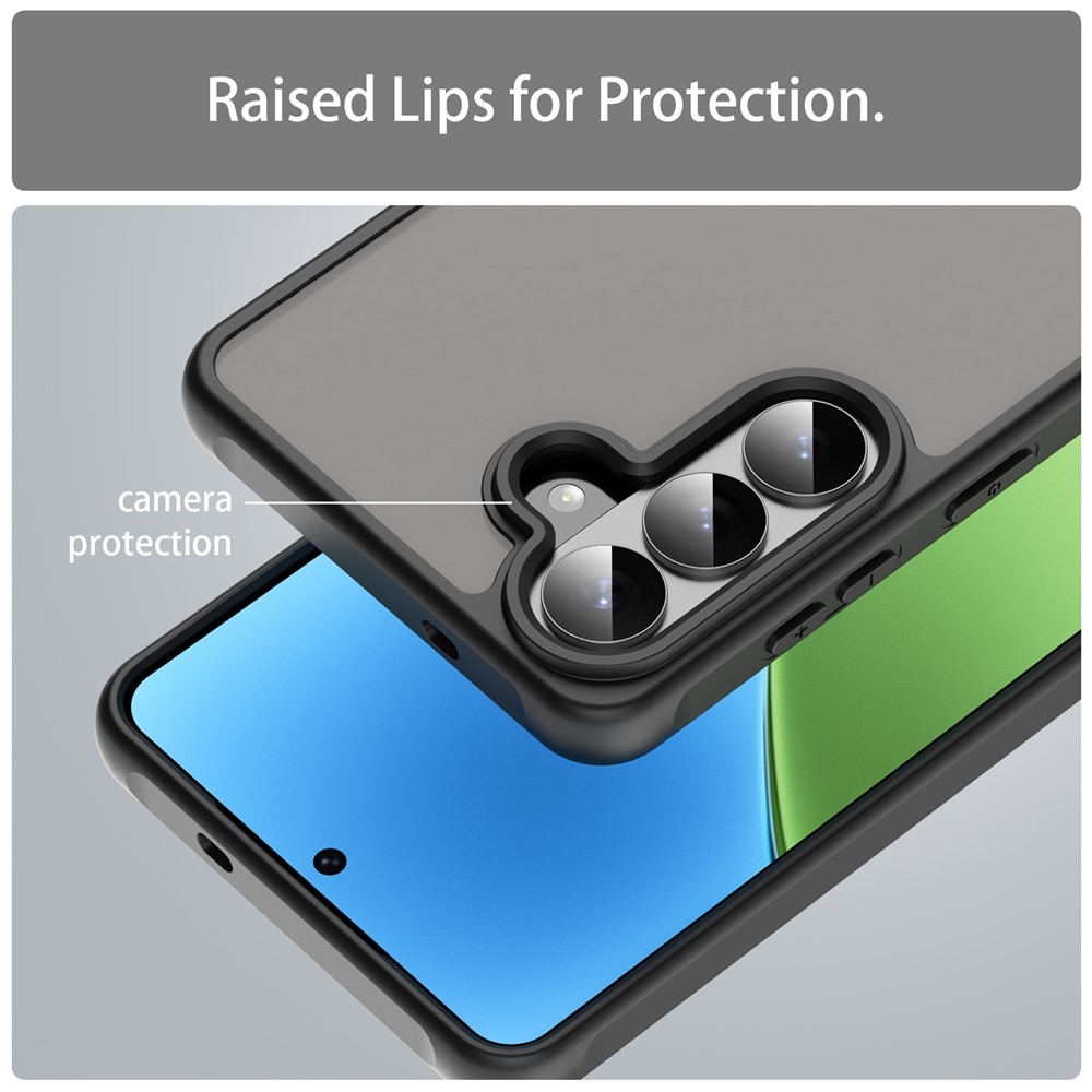 Proof gélový obal s pevným chrbtom na Samsung Galaxy S26 - čierny