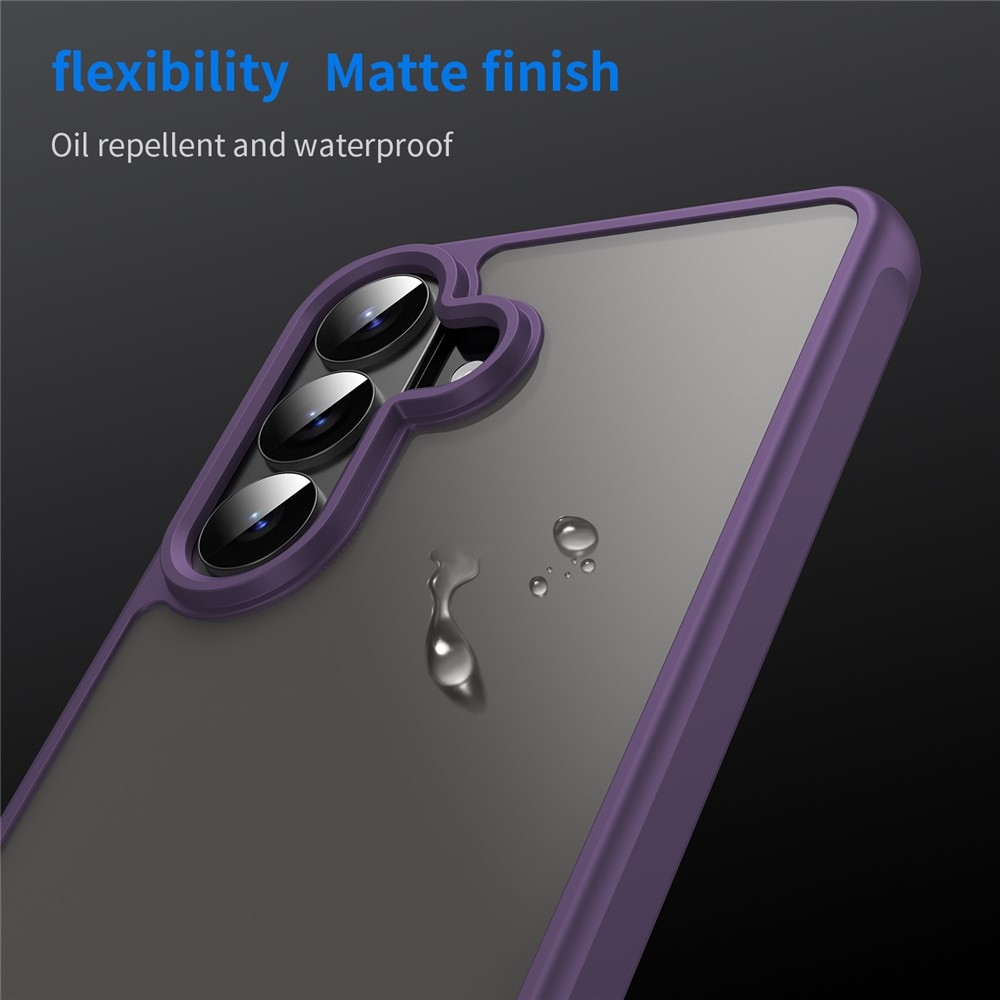 Proof gélový obal s pevným chrbtom na Samsung Galaxy S26 - fialový