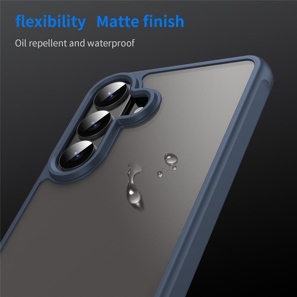 Proof gélový obal s pevným chrbtom na Samsung Galaxy S26 - modrý