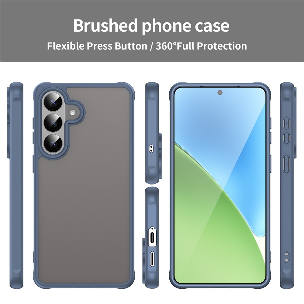 Proof gélový obal s pevným chrbtom na Samsung Galaxy S26 - modrý