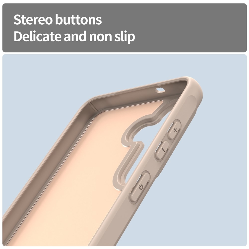 Proof gélový obal s pevným chrbtom na Samsung Galaxy S26 - oranžový