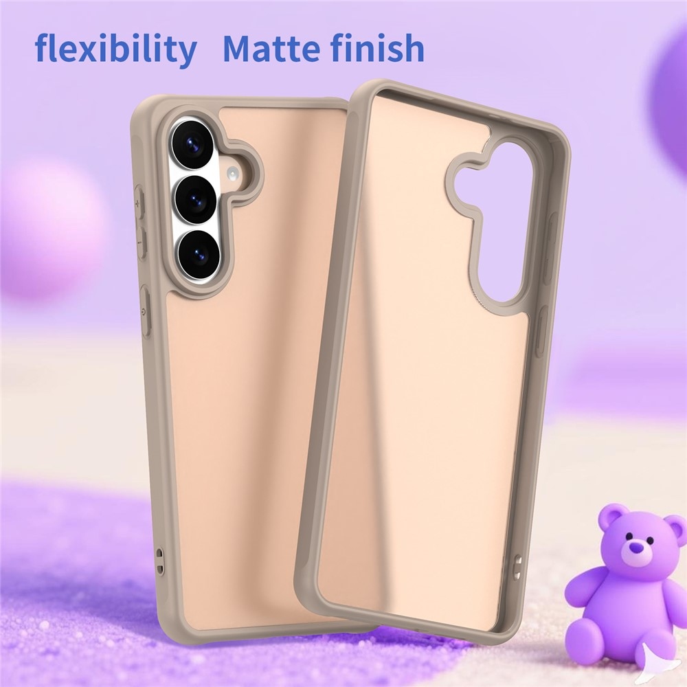 Proof gélový obal s pevným chrbtom na Samsung Galaxy S26 - oranžový