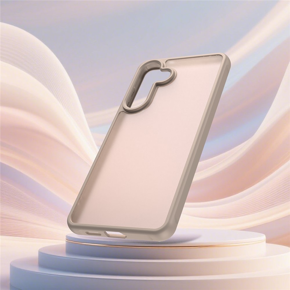 Proof gélový obal s pevným chrbtom na Samsung Galaxy S26 - oranžový