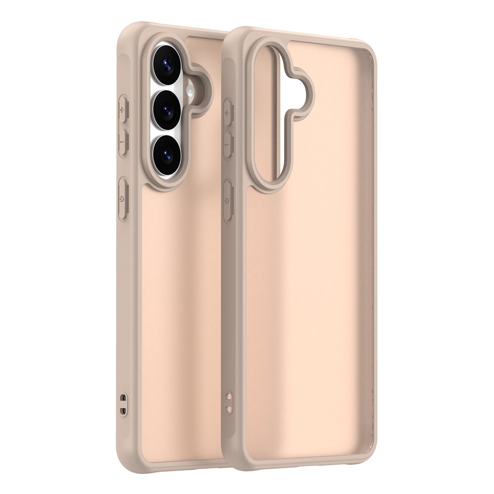 Proof gélový obal s pevným chrbtom na Samsung Galaxy S26 - oranžový