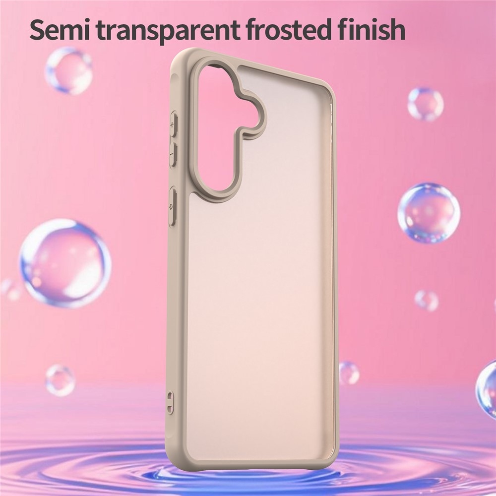 Proof gélový obal s pevným chrbtom na Samsung Galaxy S26 - oranžový