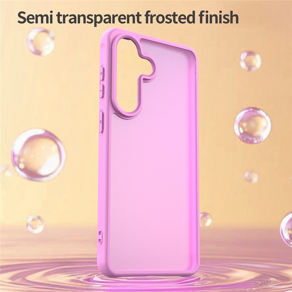 Proof gélový obal s pevným chrbtom na Samsung Galaxy S26 - svetlofialový