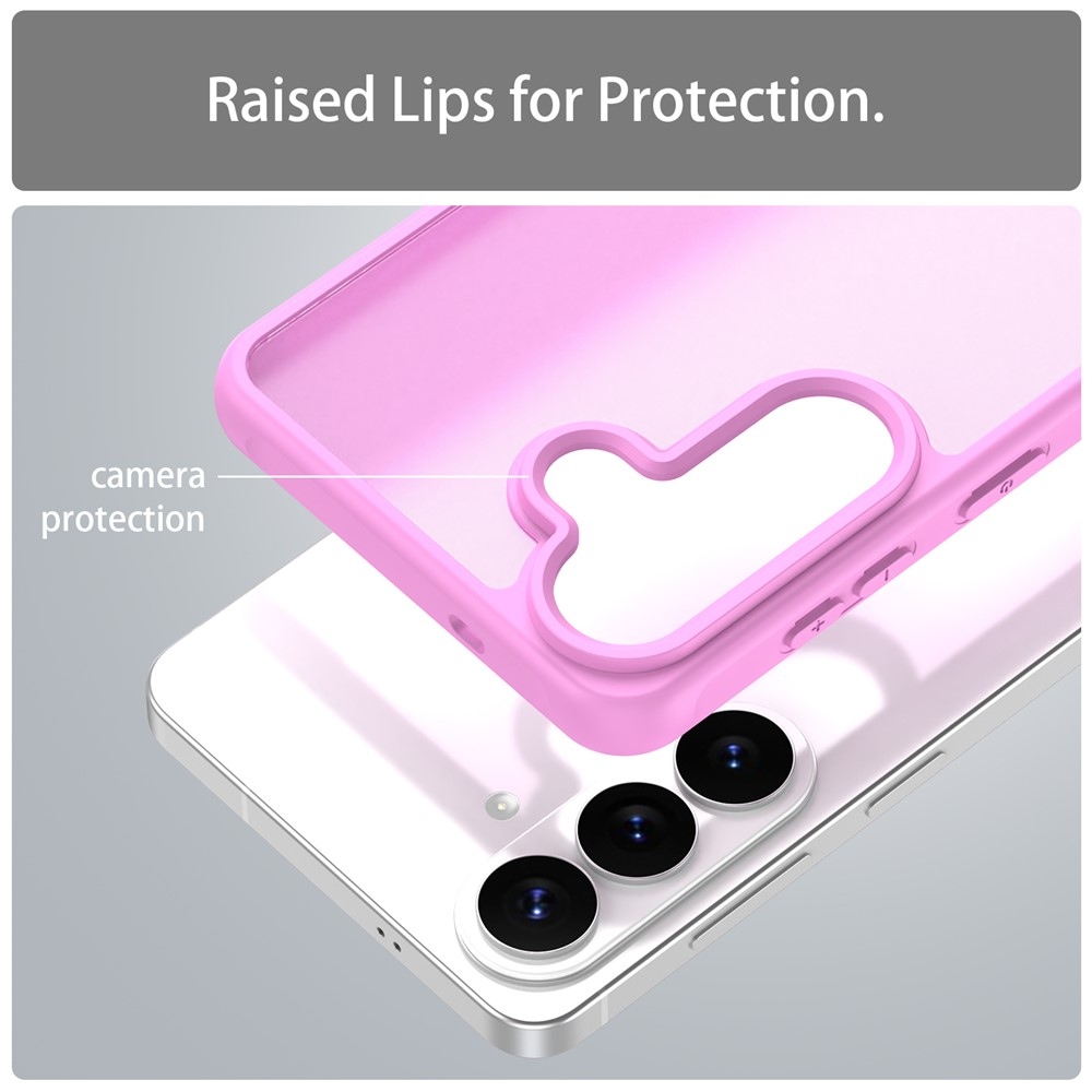 Proof gélový obal s pevným chrbtom na Samsung Galaxy S26 - svetlofialový