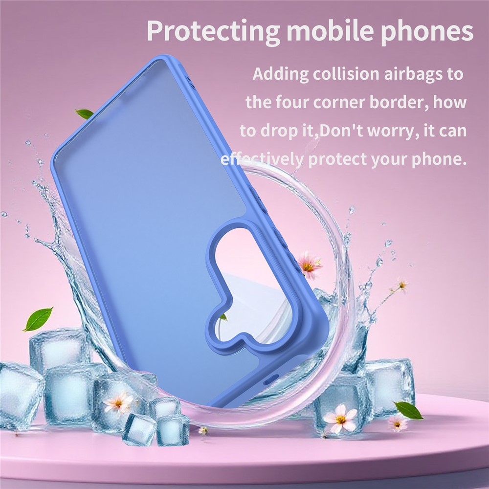 Proof gélový obal s pevným chrbtom na Samsung Galaxy S26 - svetlomodrý