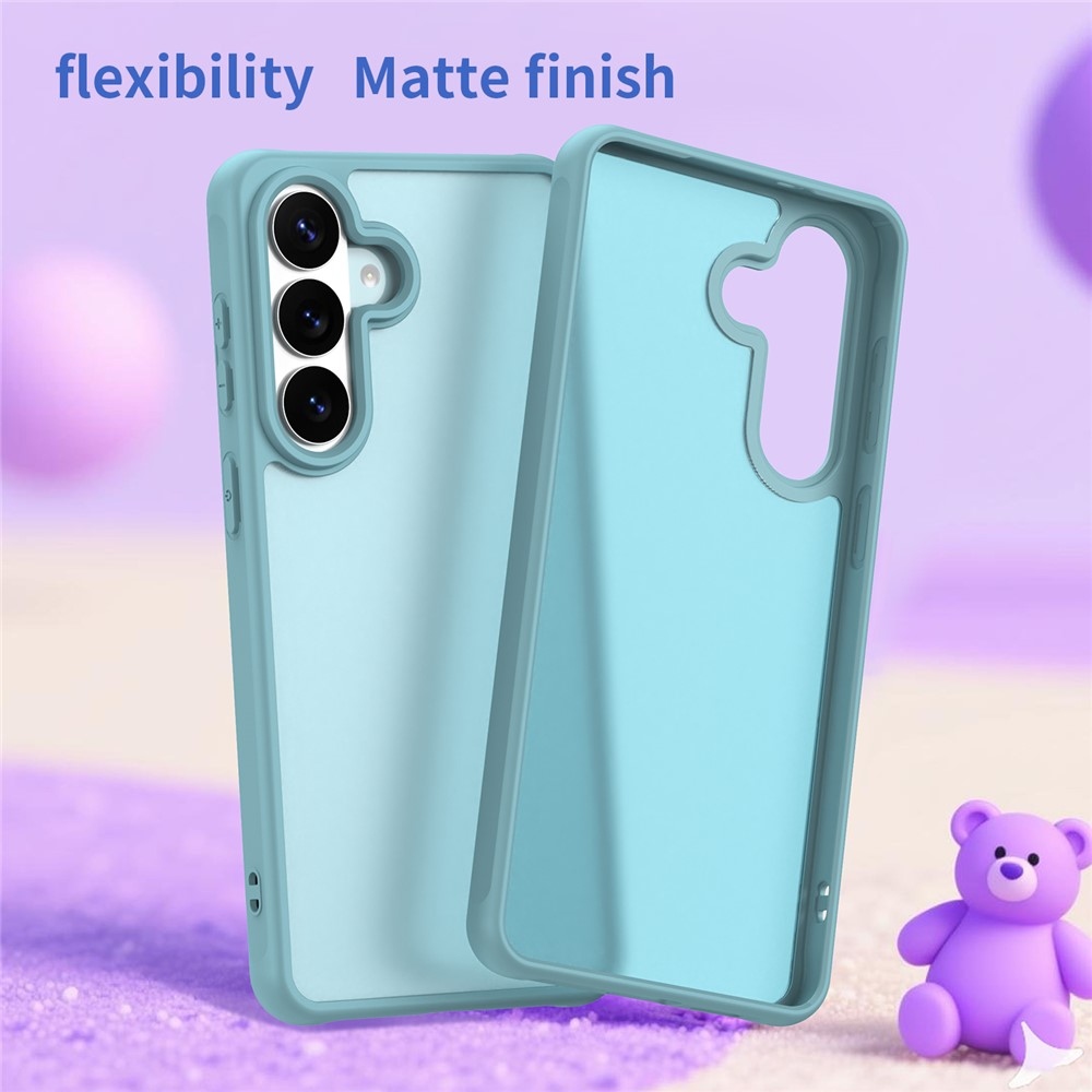 Proof gélový obal s pevným chrbtom na Samsung Galaxy S26 - svetlozelený