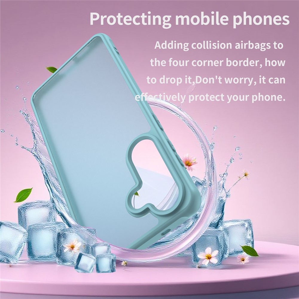 Proof gélový obal s pevným chrbtom na Samsung Galaxy S26 - svetlozelený