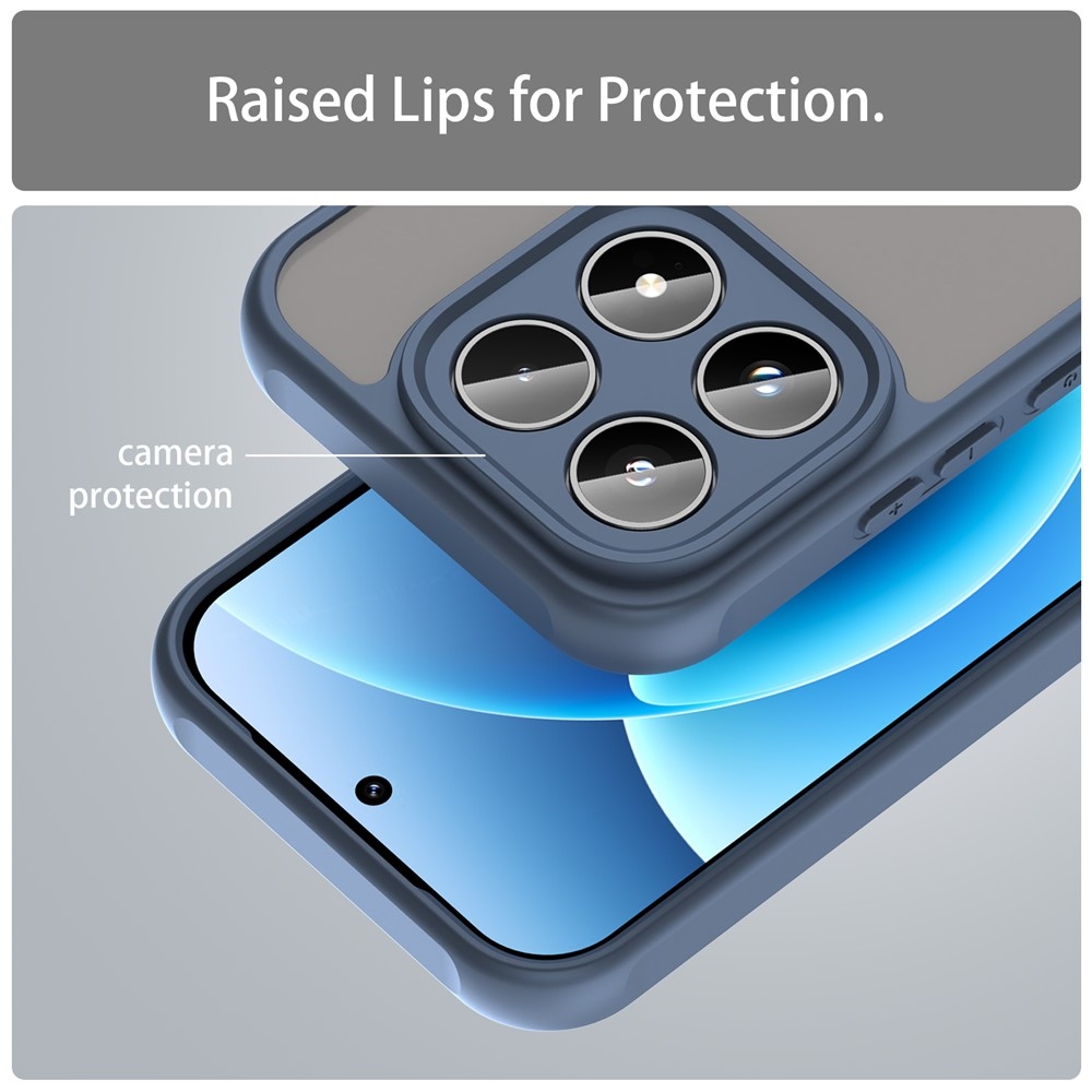 Proof gélový obal s pevným chrbtom na Xiaomi 17 - modrý