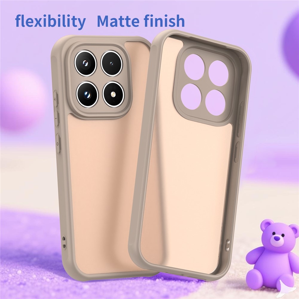 Proof gélový obal s pevným chrbtom na Xiaomi 17 - oranžový