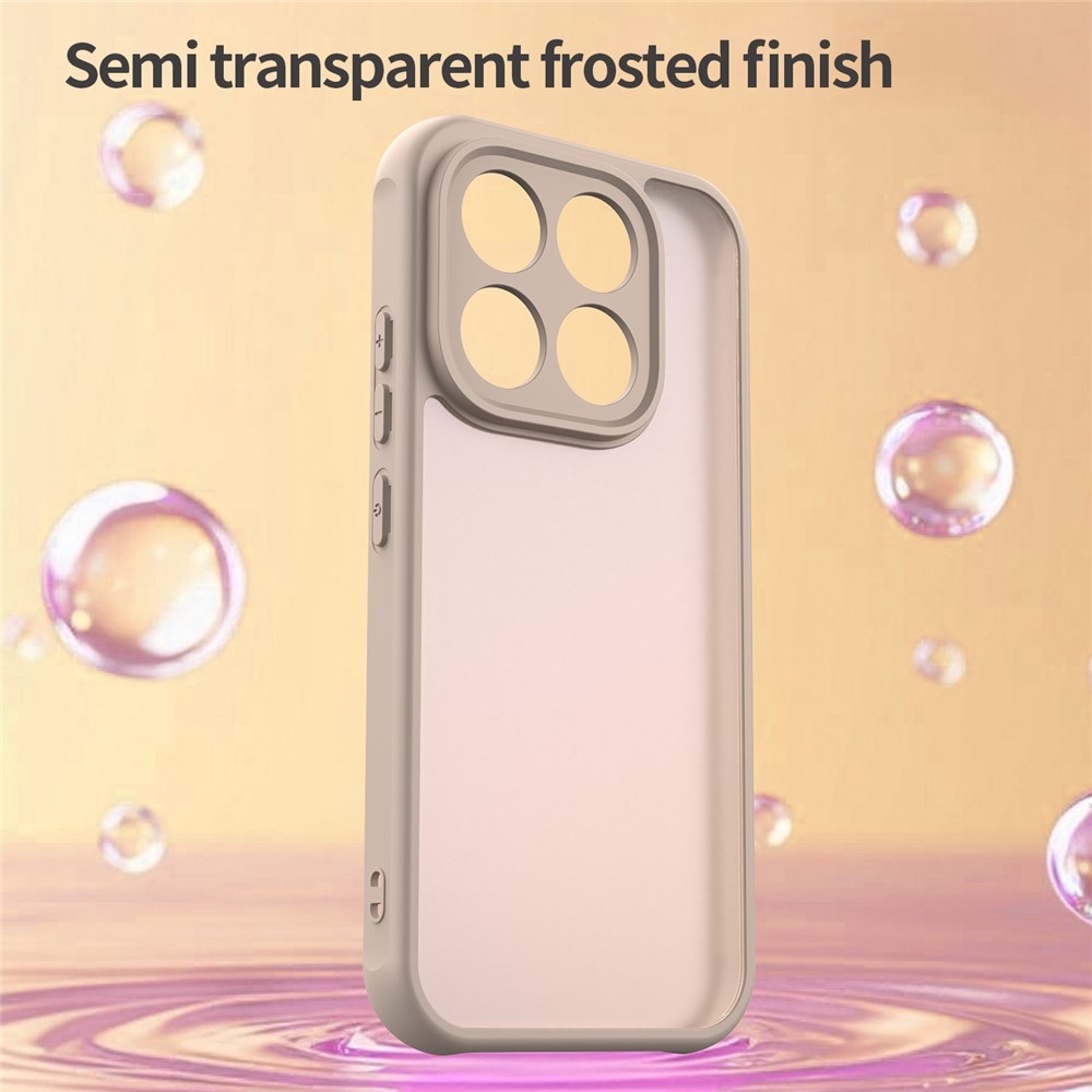 Proof gélový obal s pevným chrbtom na Xiaomi 17 - oranžový