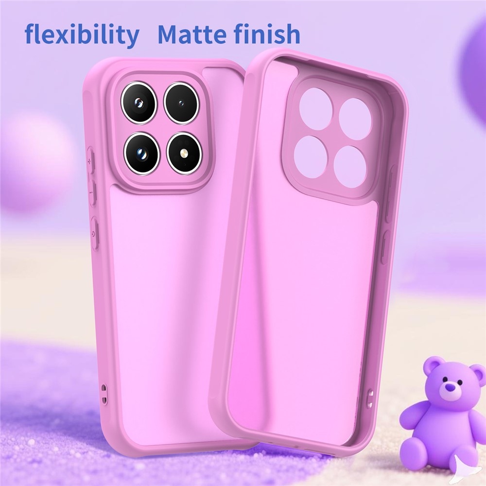 Proof gélový obal s pevným chrbtom na Xiaomi 17 - svetlofialový