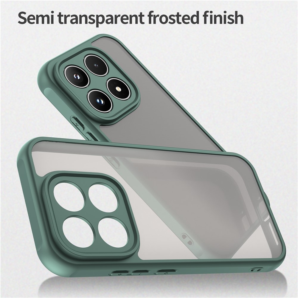 Proof gélový obal s pevným chrbtom na Xiaomi 17 - zelený