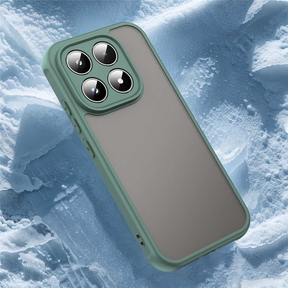 Proof gélový obal s pevným chrbtom na Xiaomi 17 - zelený