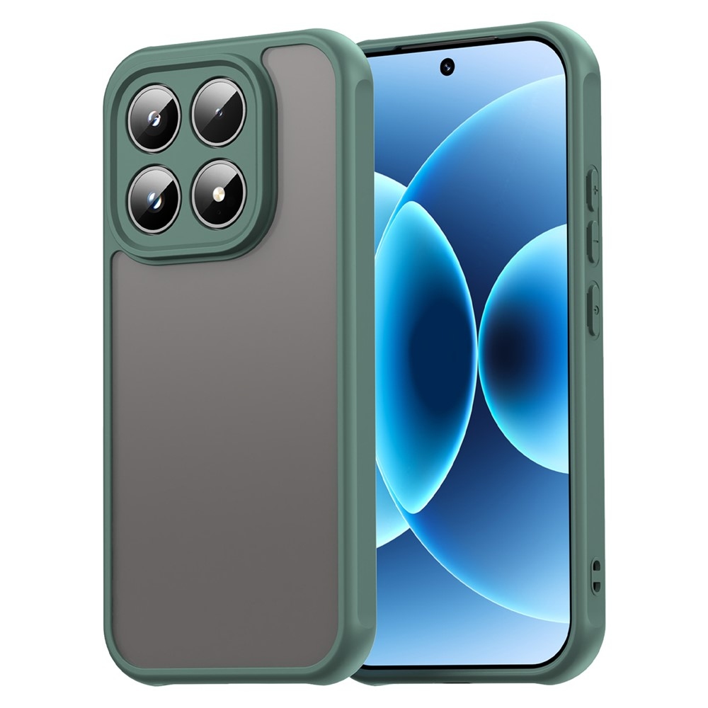 Proof gélový obal s pevným chrbtom na Xiaomi 17 - zelený