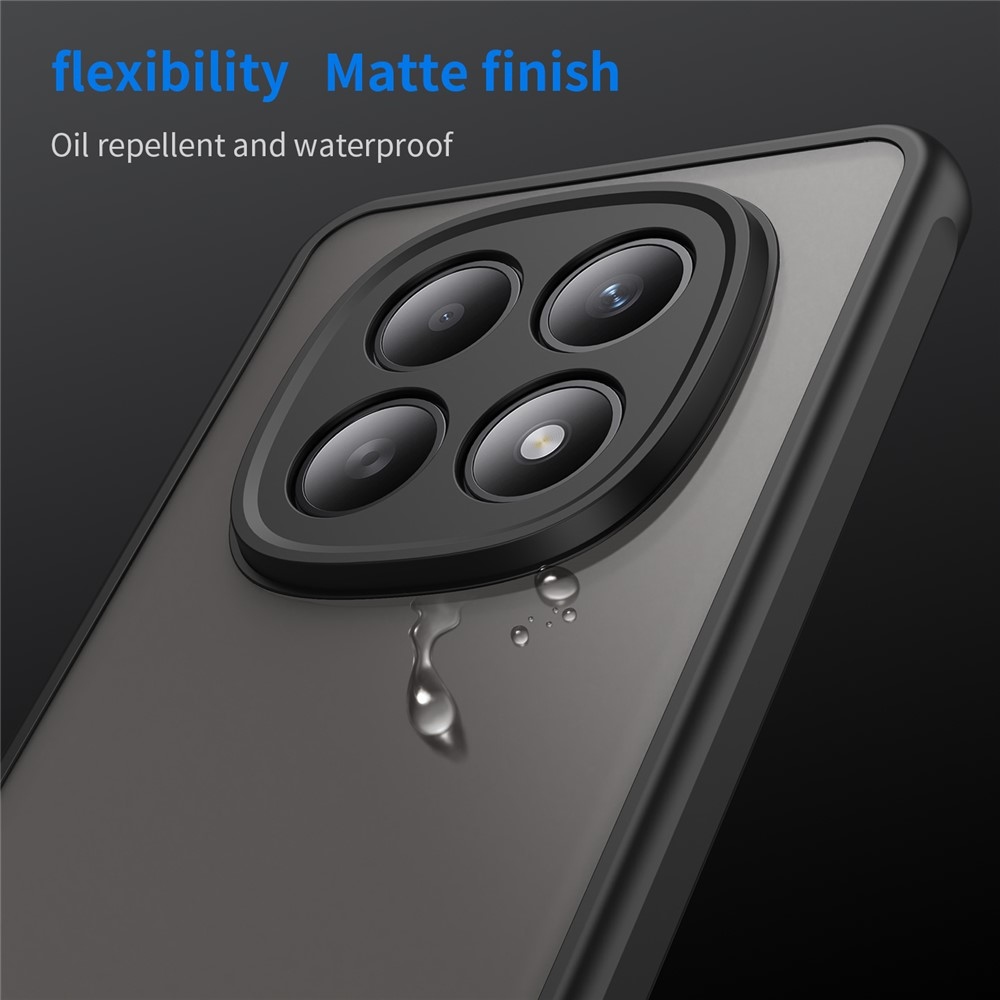 Proof gélový obal s pevným chrbtom na Xiaomi Poco M8 5G/Redmi Note 15 5G/Note 15 4G - čierny