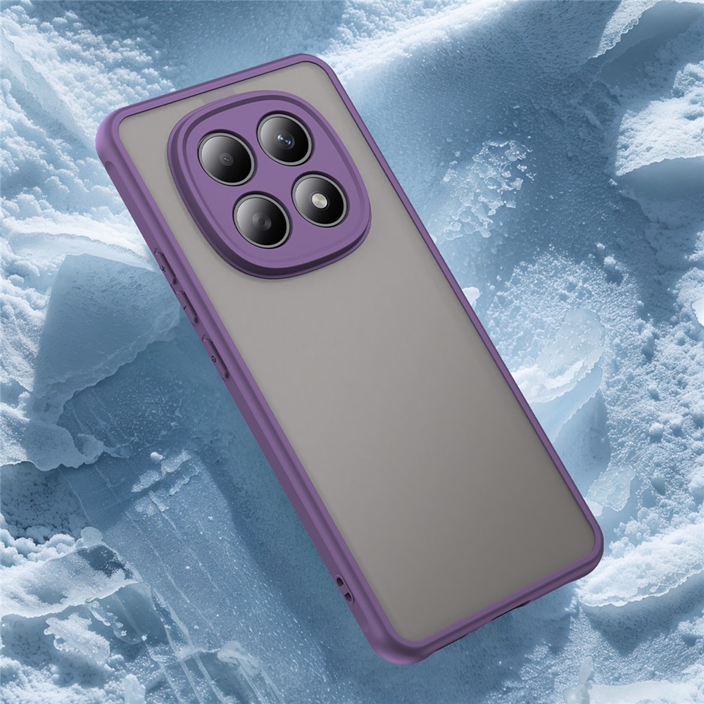 Proof gélový obal s pevným chrbtom na Xiaomi Poco M8 5G/Redmi Note 15 5G/Note 15 4G - fialový