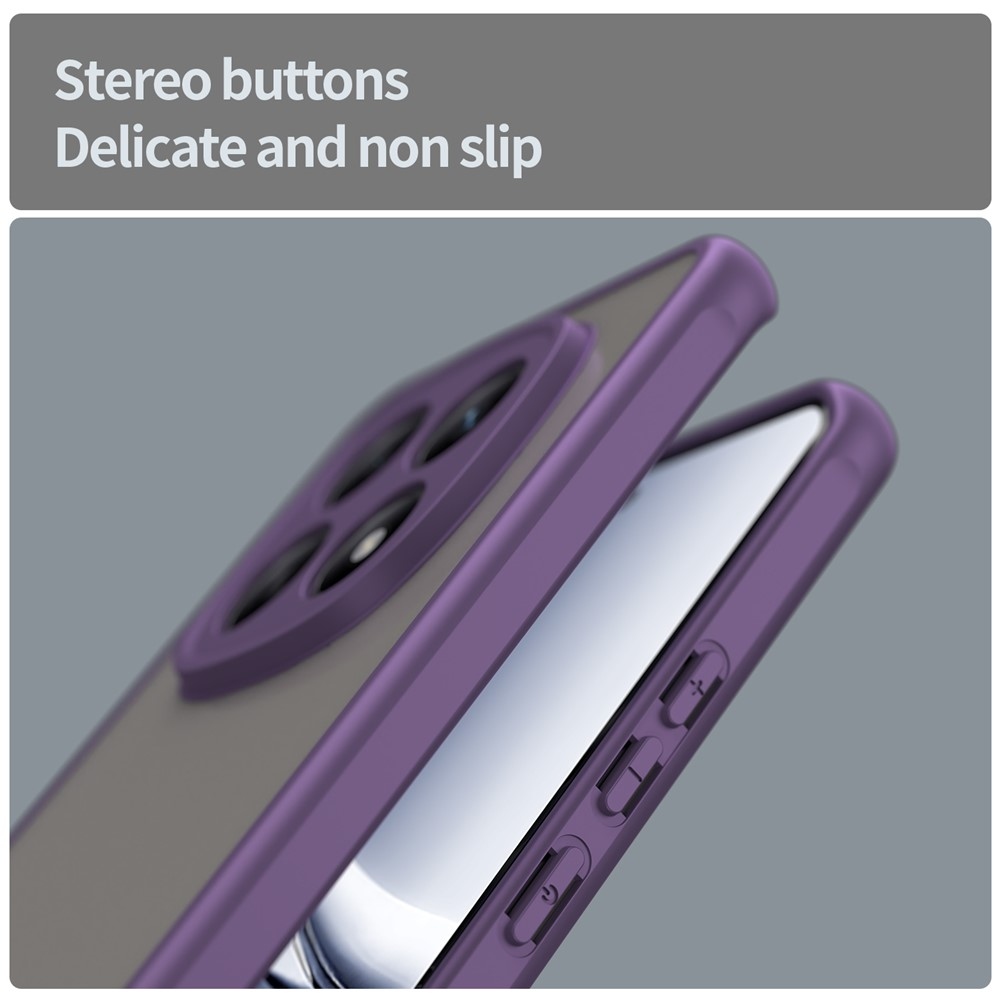 Proof gélový obal s pevným chrbtom na Xiaomi Poco M8 5G/Redmi Note 15 5G/Note 15 4G - fialový