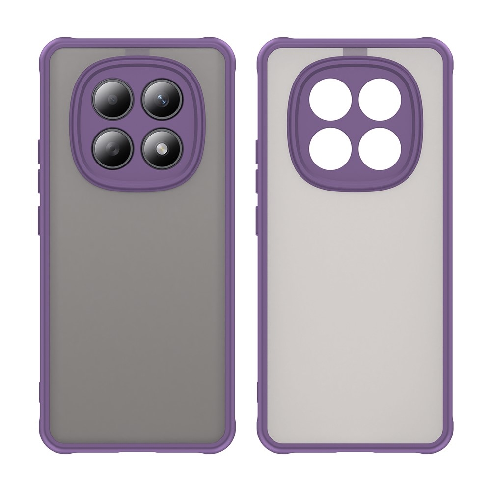 Proof gélový obal s pevným chrbtom na Xiaomi Poco M8 5G/Redmi Note 15 5G/Note 15 4G - fialový