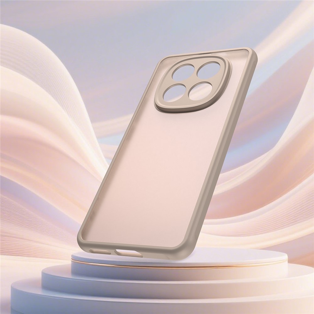 Proof gélový obal s pevným chrbtom na Xiaomi Poco M8 5G/Redmi Note 15 5G/Note 15 4G - oranžový