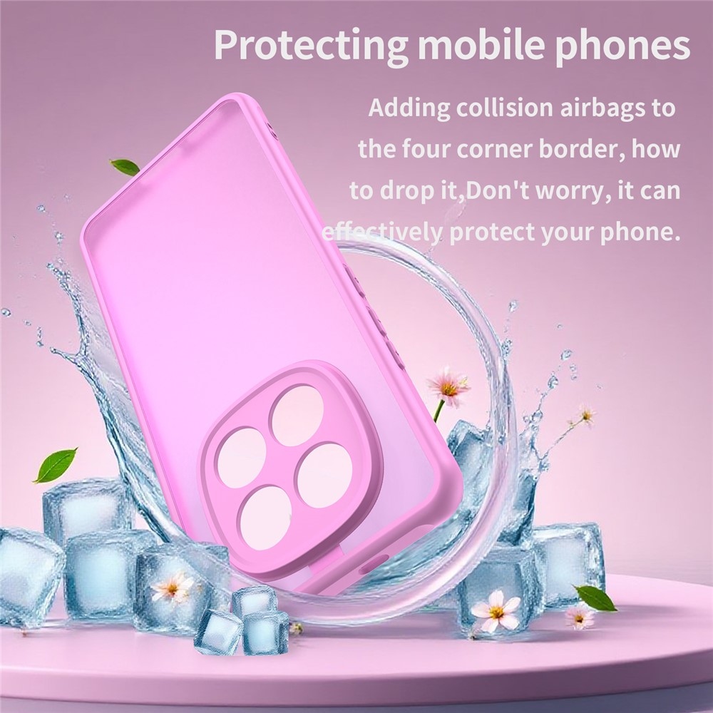 Proof gélový obal s pevným chrbtom na Xiaomi Poco M8 5G/Redmi Note 15 5G/Note 15 4G - svetlofialový