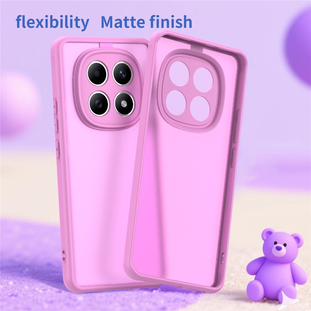 Proof gélový obal s pevným chrbtom na Xiaomi Poco M8 5G/Redmi Note 15 5G/Note 15 4G - svetlofialový