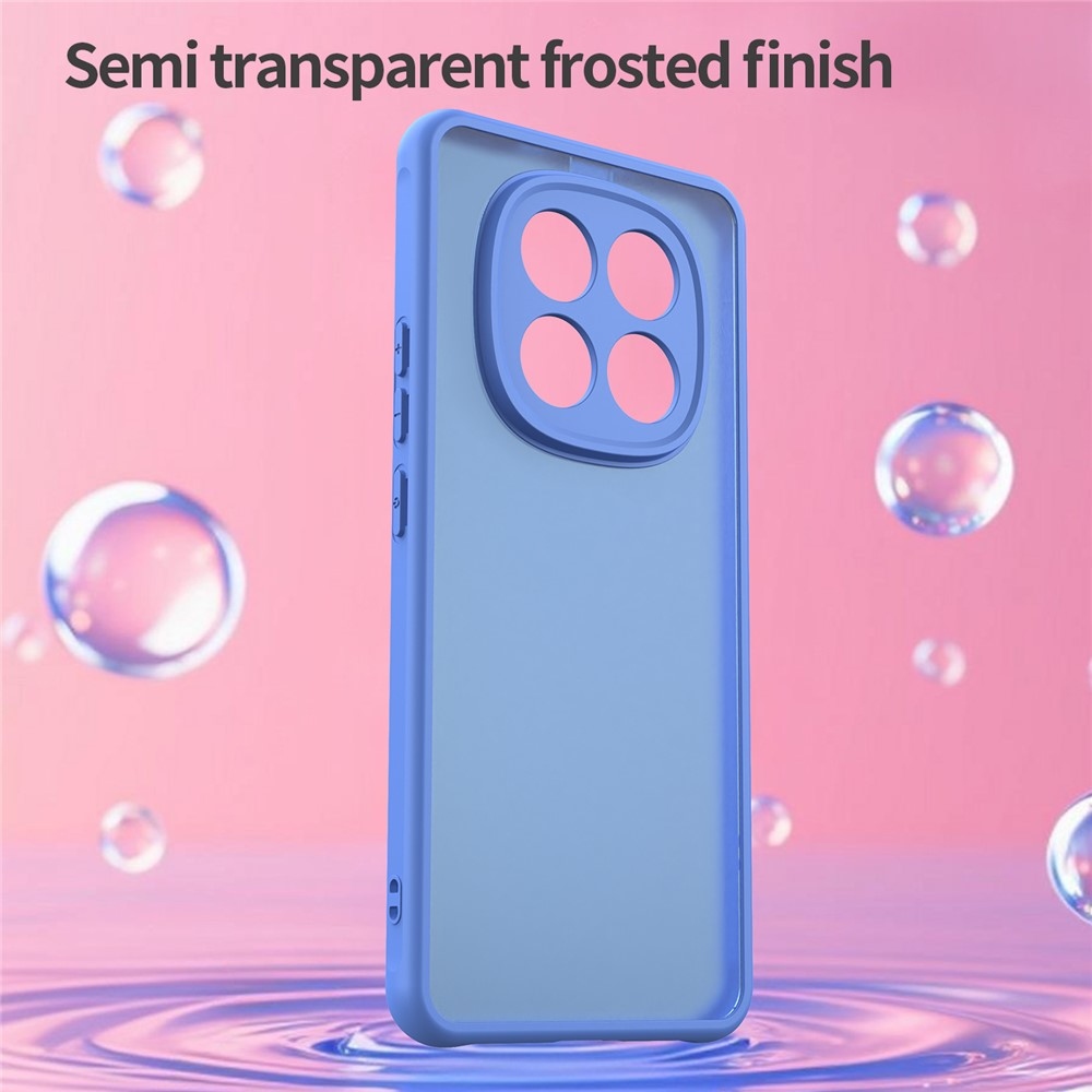 Proof gélový obal s pevným chrbtom na Xiaomi Poco M8 5G/Redmi Note 15 5G/Note 15 4G - svetlomodrý