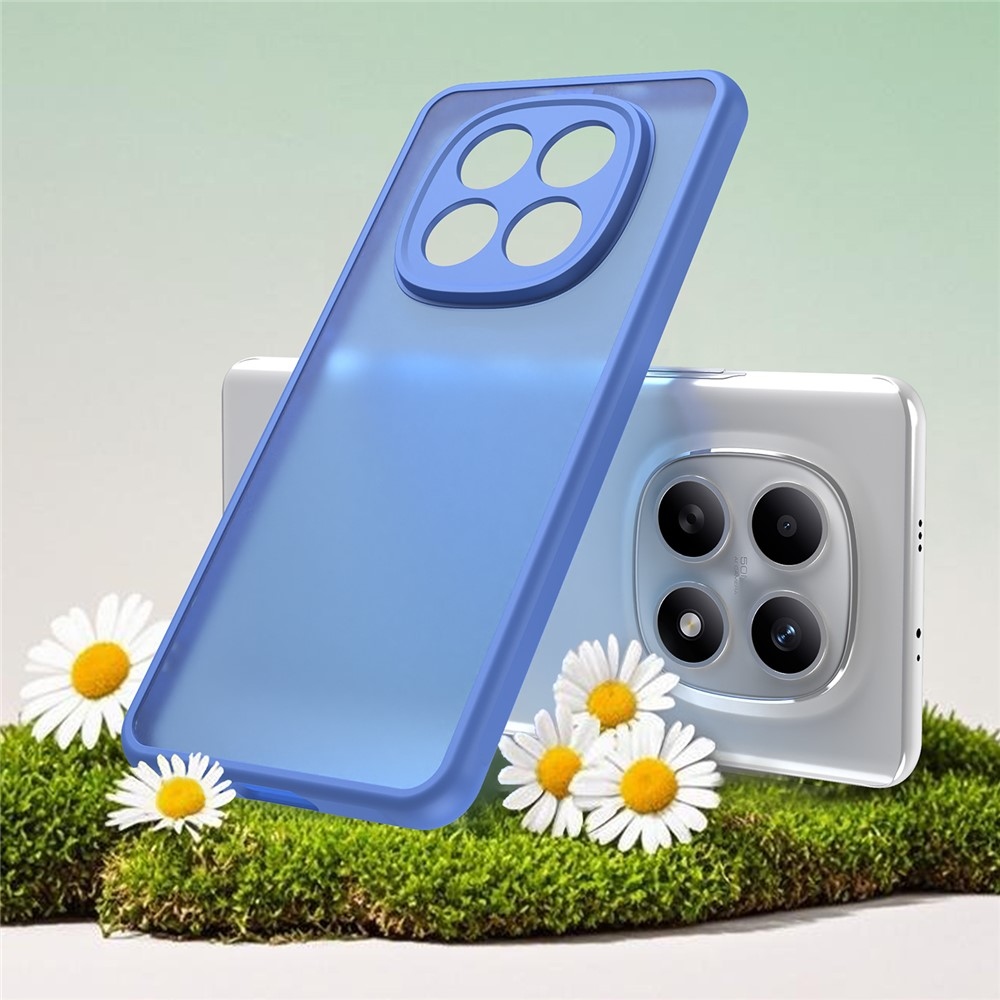 Proof gélový obal s pevným chrbtom na Xiaomi Poco M8 5G/Redmi Note 15 5G/Note 15 4G - svetlomodrý