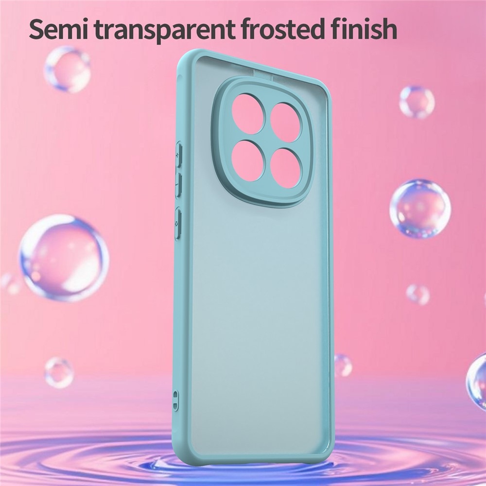 Proof gélový obal s pevným chrbtom na Xiaomi Poco M8 5G/Redmi Note 15 5G/Note 15 4G - svetlozelený