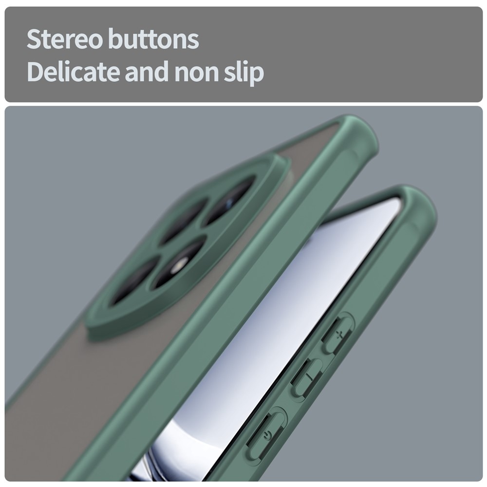 Proof gélový obal s pevným chrbtom na Xiaomi Poco M8 5G/Redmi Note 15 5G/Note 15 4G - zelený