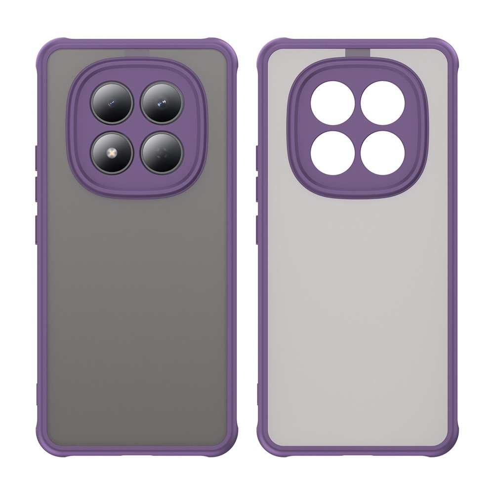 Proof gélový obal s pevným chrbtom na Xiaomi Redmi Note 15 Pro 4G - fialový