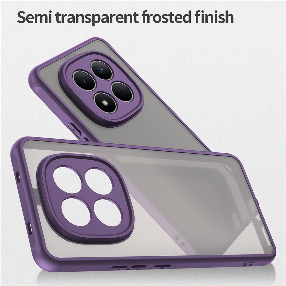 Proof gélový obal s pevným chrbtom na Xiaomi Redmi Note 15 Pro 4G - fialový