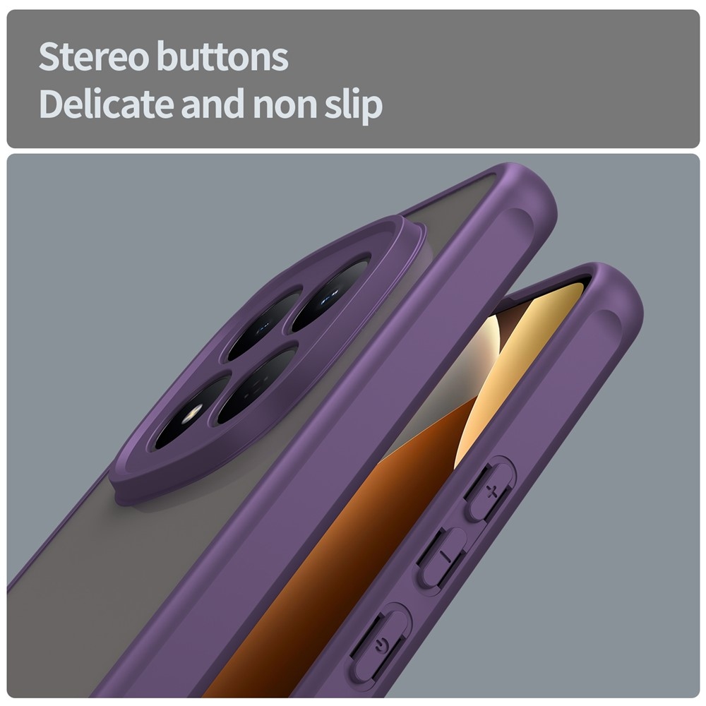 Proof gélový obal s pevným chrbtom na Xiaomi Redmi Note 15 Pro 4G - fialový