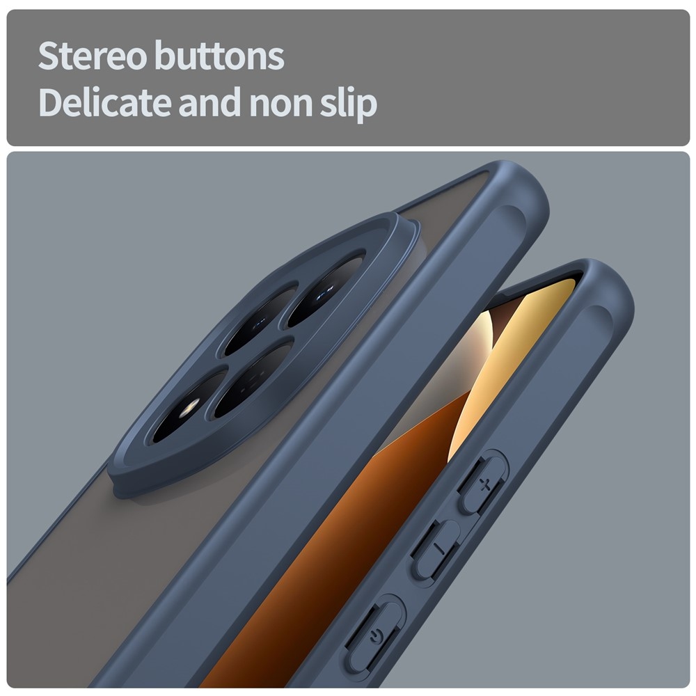 Proof gélový obal s pevným chrbtom na Xiaomi Redmi Note 15 Pro 4G - modrý