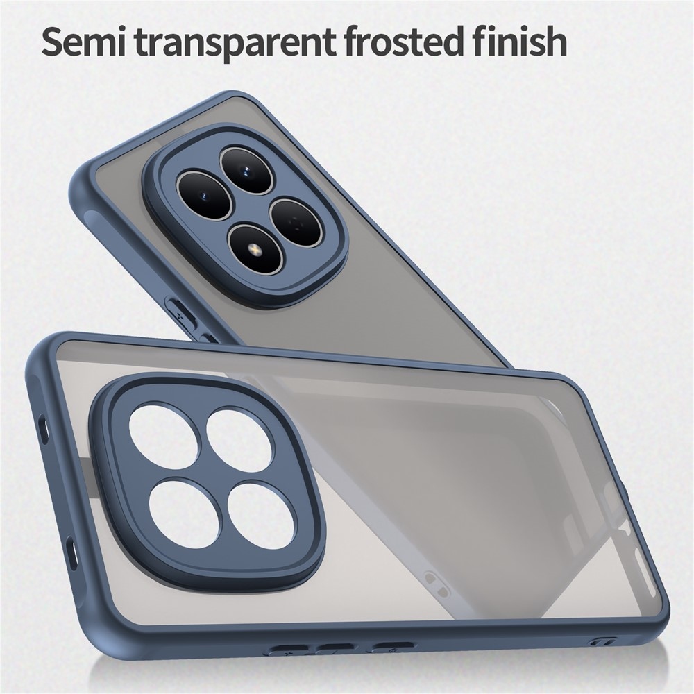 Proof gélový obal s pevným chrbtom na Xiaomi Redmi Note 15 Pro 4G - modrý