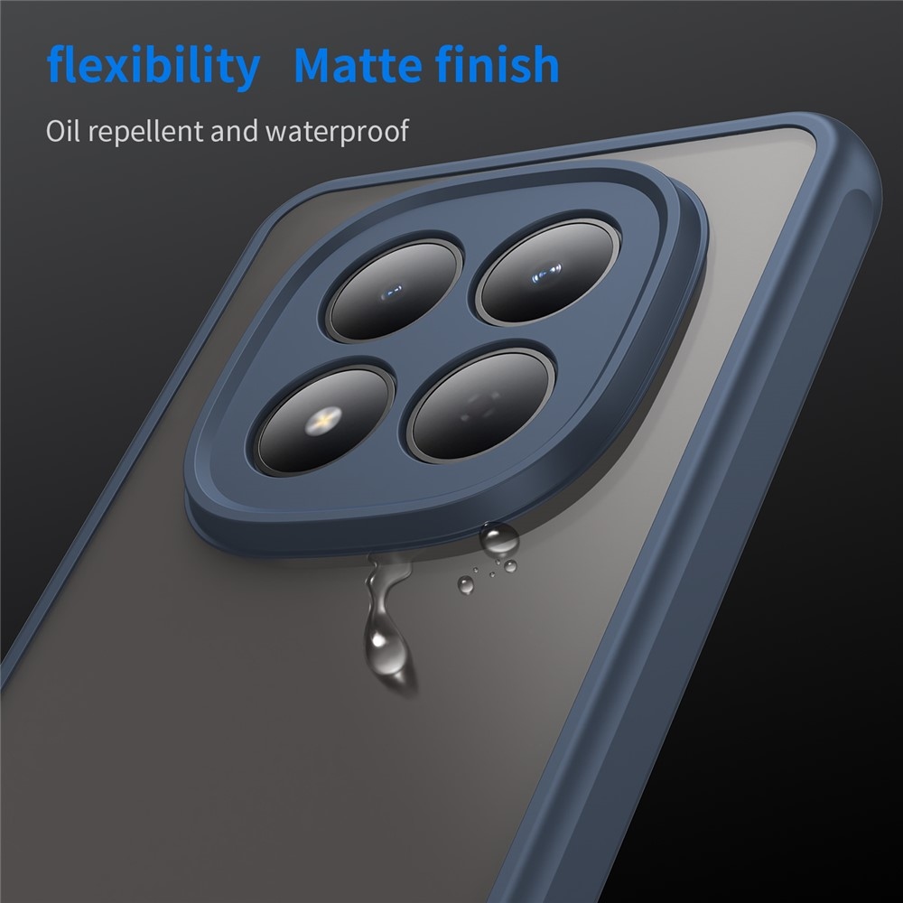 Proof gélový obal s pevným chrbtom na Xiaomi Redmi Note 15 Pro 4G - modrý