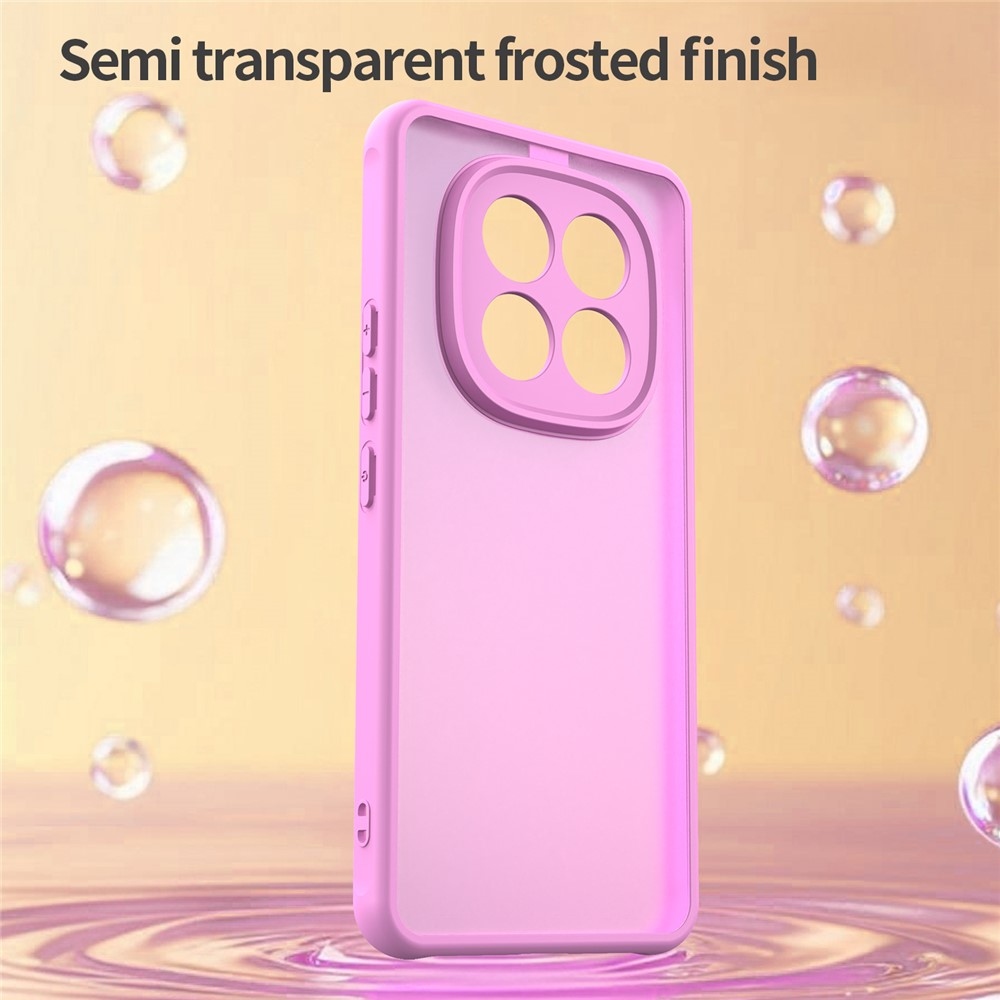 Proof gélový obal s pevným chrbtom na Xiaomi Redmi Note 15 Pro 4G - svetlofialový